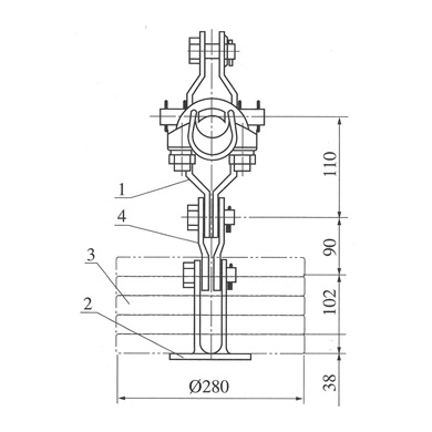 悬重锤及其附件